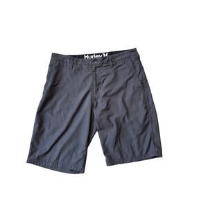 HURLEY PHANTOM Mens Hybrid Shorts, Size 30; Dark Gray